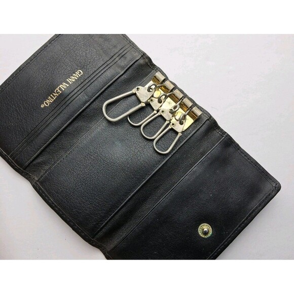 Gianni Valentino 4 Keychain Case Wallet - Picture 5 of 8